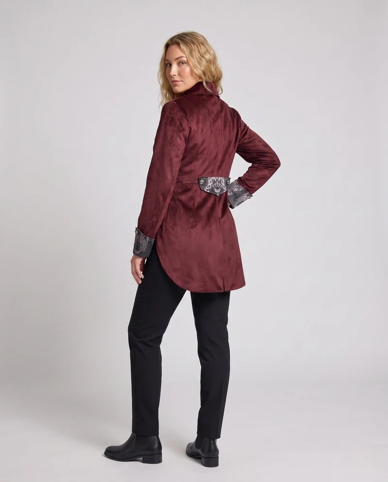 Damen Luxuriöse Freizeitjacke mit eleganten Details und stilvollem Schnitt Drune