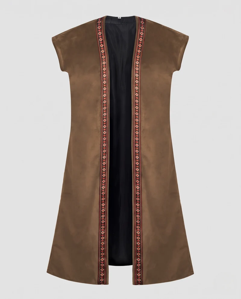 Damen Luxusweste mit aufwendiger Stickerei Drune