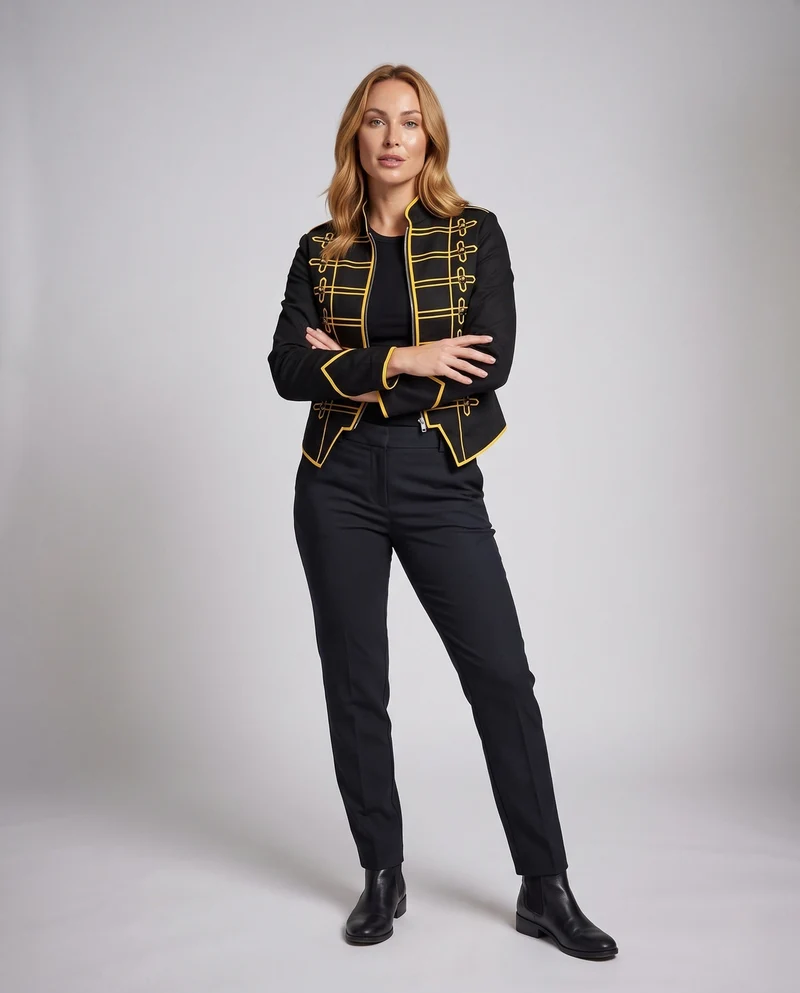Stylische Militärjacke für Damen Drune