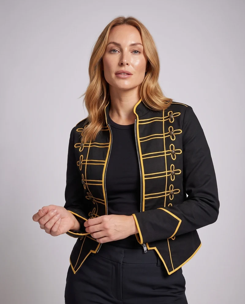 Stylische Militärjacke für Damen Drune