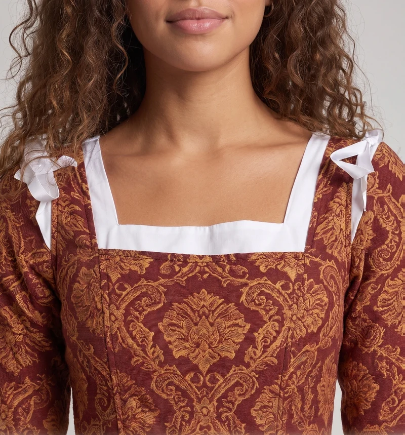 Damen Trachtenkleid mit eleganten Rüschendetails Drune