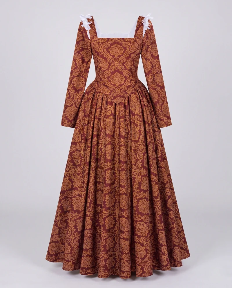 Damen Trachtenkleid mit eleganten Rüschendetails Drune