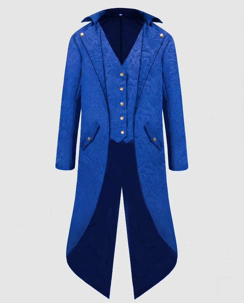 Damen Oversized-Jacke mit künstlerischem Muster und elegantem Knopfverschluss Drune