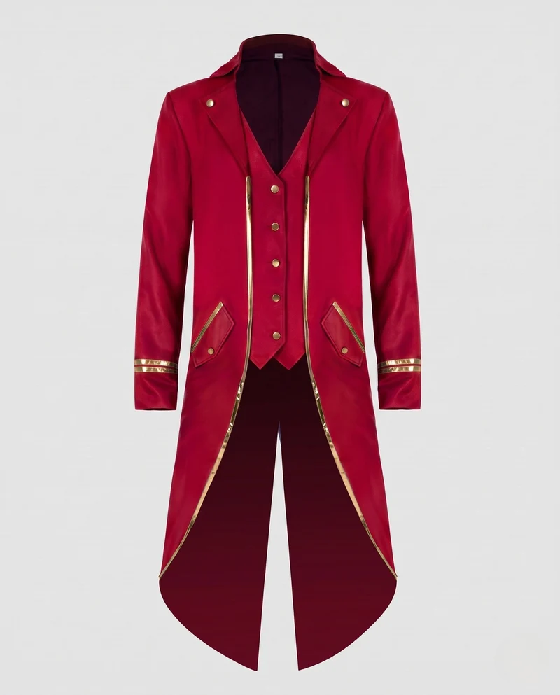 Herren Reitjacke mit goldenen Akzenten Drune