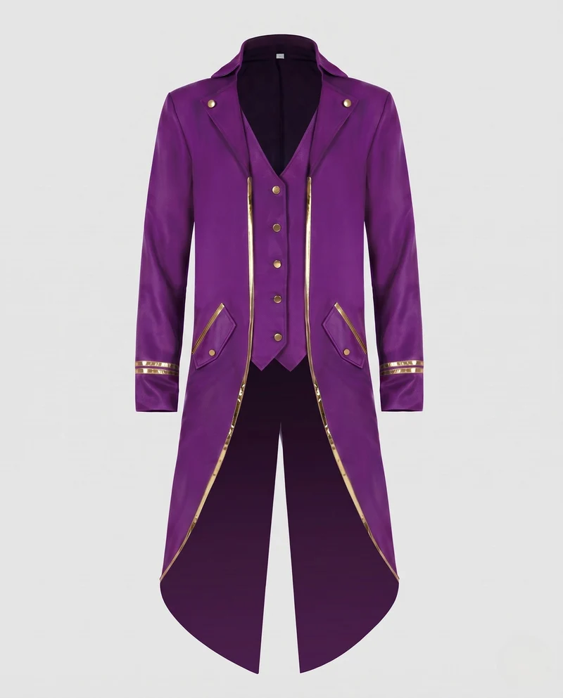 Herren Reitjacke mit goldenen Akzenten Drune