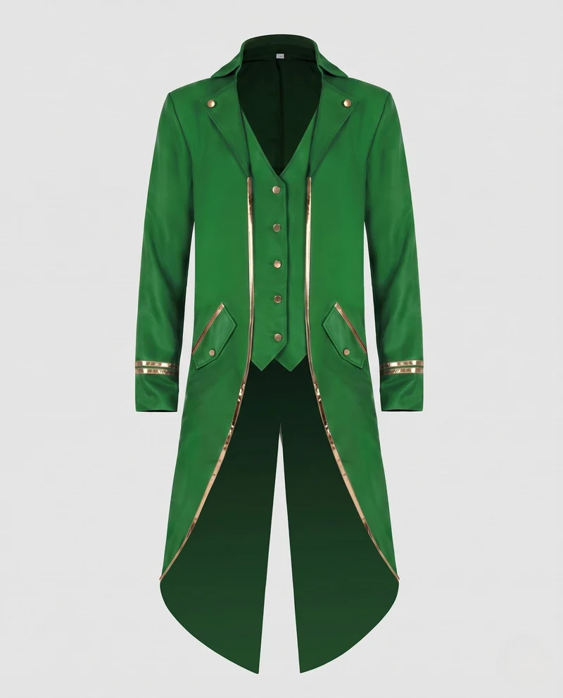 Herren Reitjacke mit goldenen Akzenten Drune