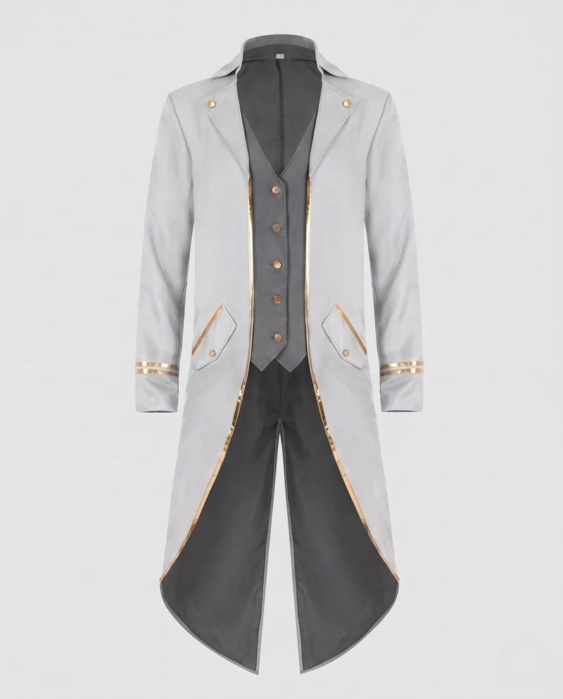 Herren Reitjacke mit goldenen Akzenten Drune