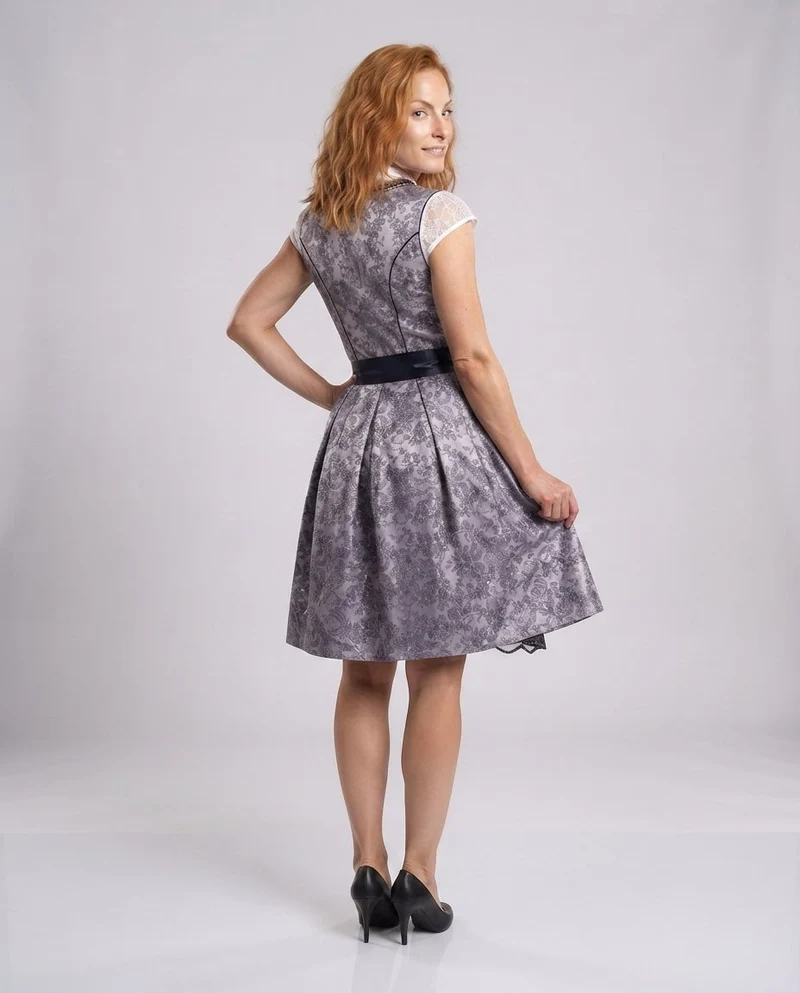 Damen Traditionelles Kleid Drune
