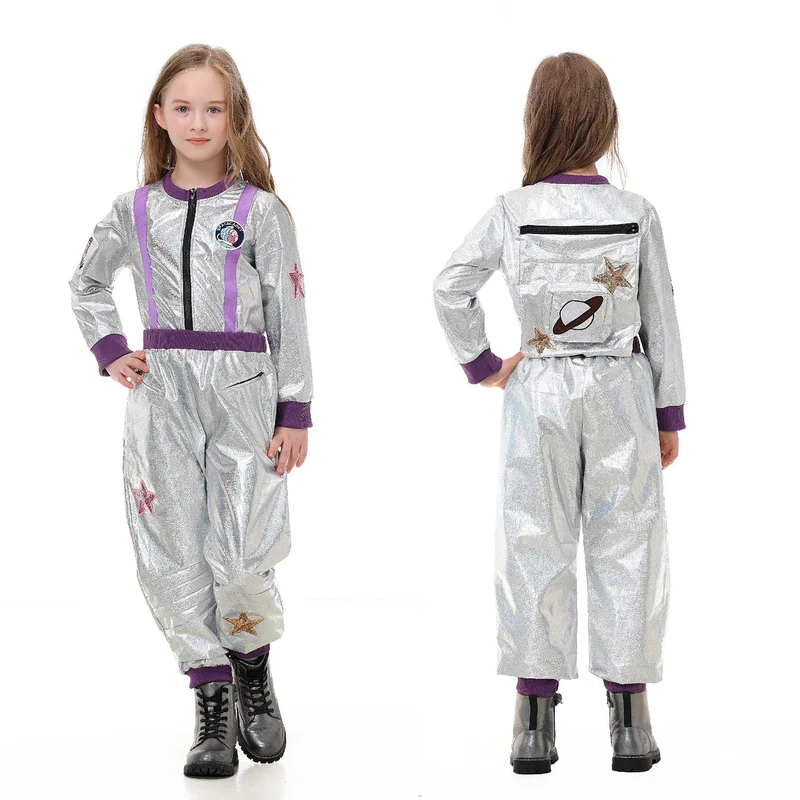 Jungen-Raumanzug mit schimmernden Details Drune