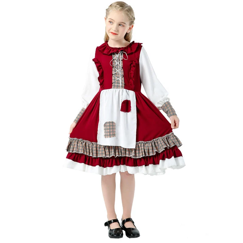 Mädchen Märchen Kostüm Drune