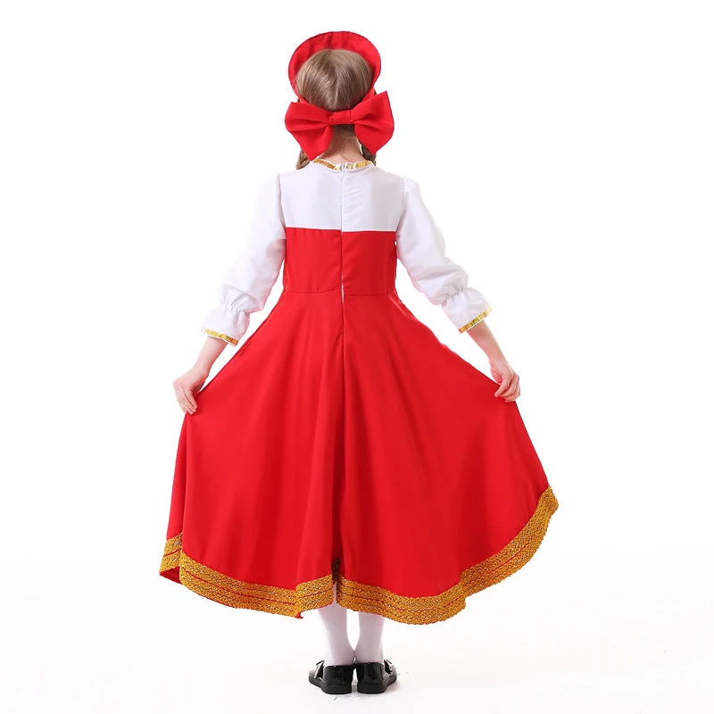 Mädchen Traditionelles Partykleid Drune