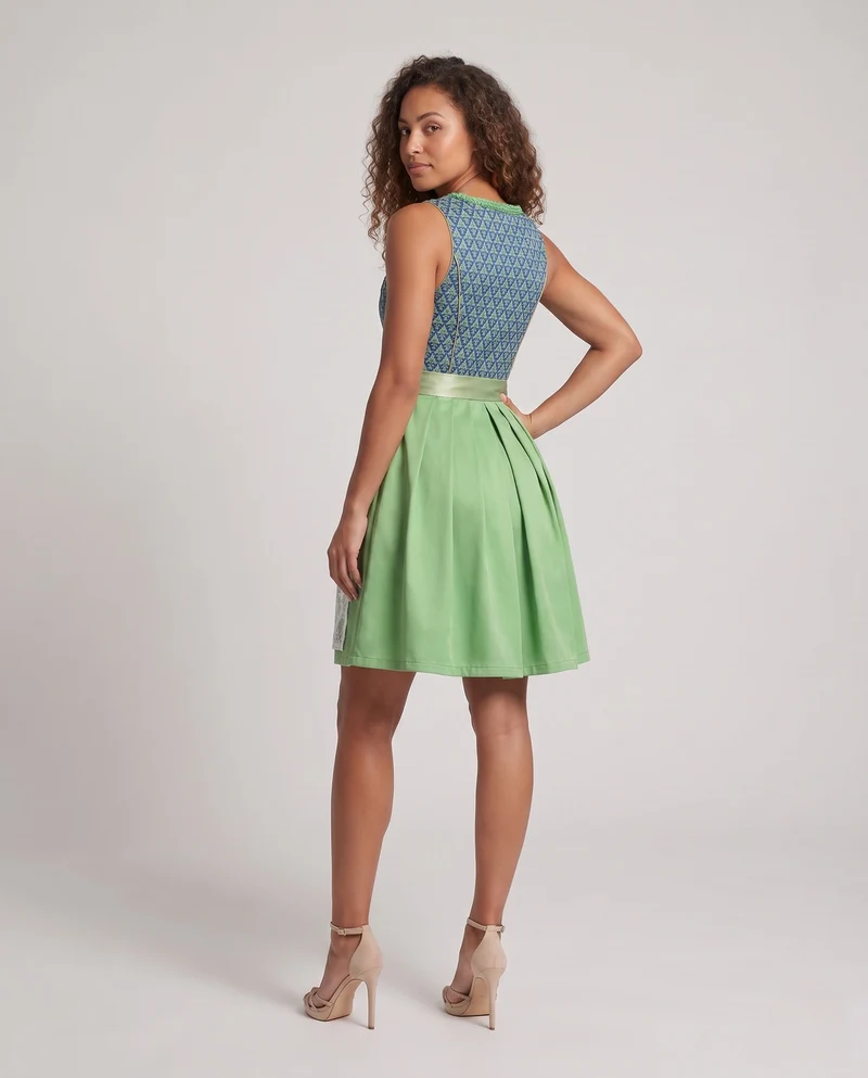 Damen-Dirndl mit aufwendiger Spitze und elegantem Taillengürtel Drune