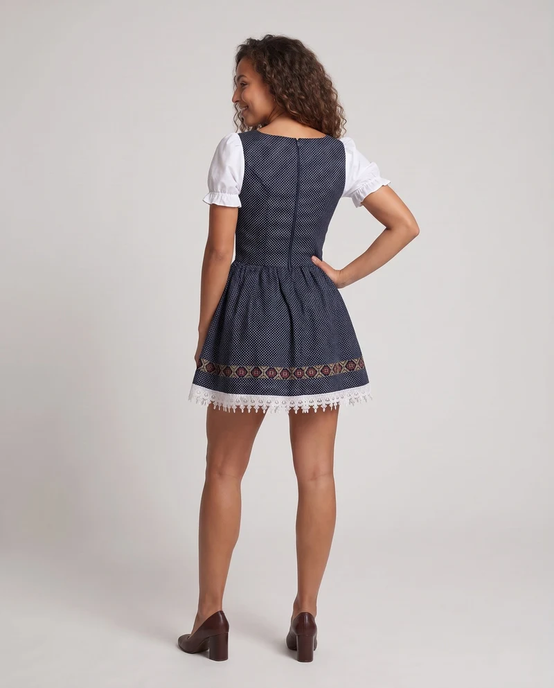 Damen-Dirndl mit aufwendiger Stickerei und lässigem Schnitt Drune