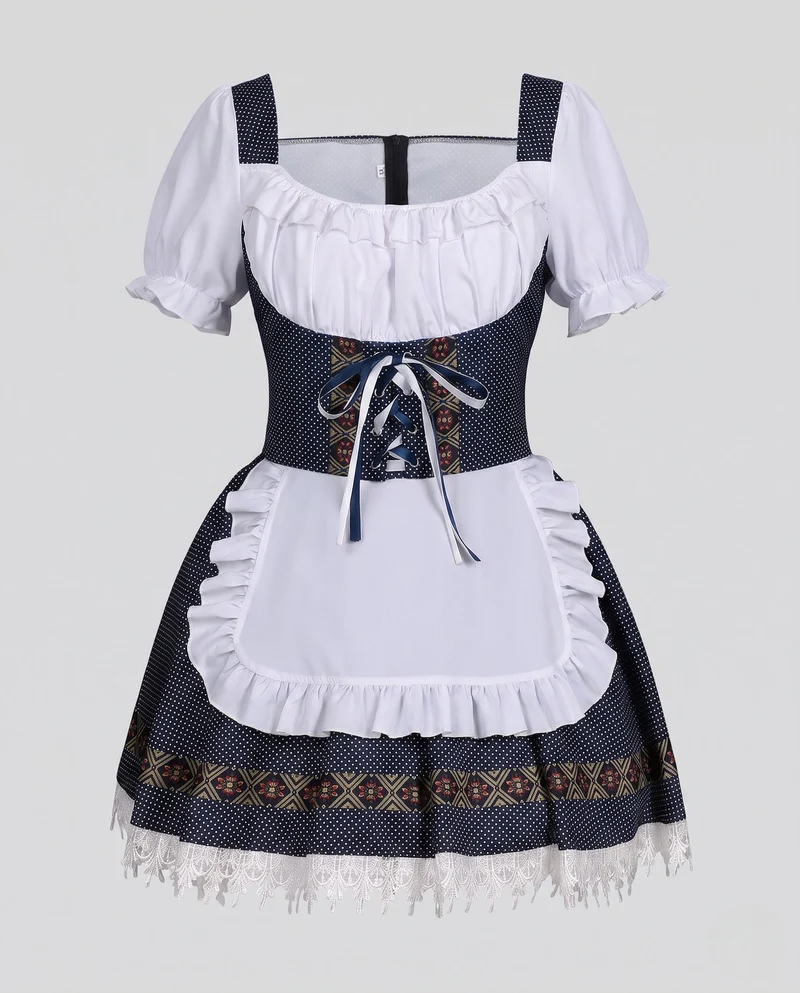 Damen-Dirndl mit aufwendiger Stickerei und lässigem Schnitt Drune