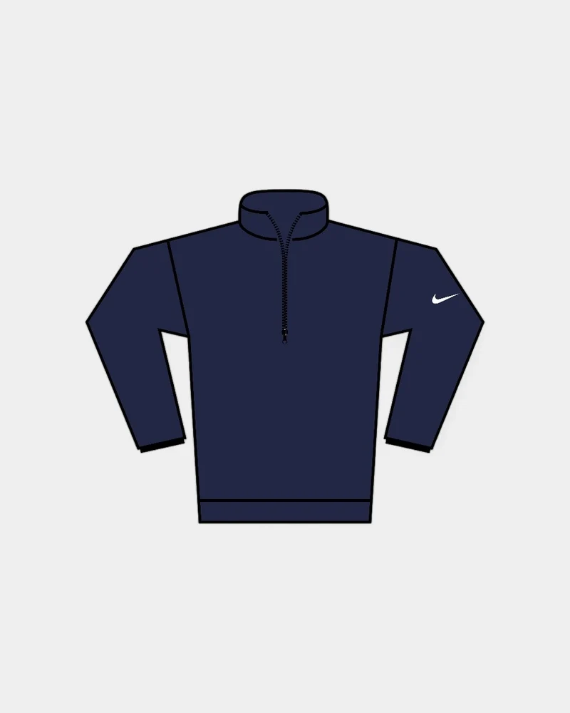 Nike Tour Half-Zip Piqué Top zum Personalisieren