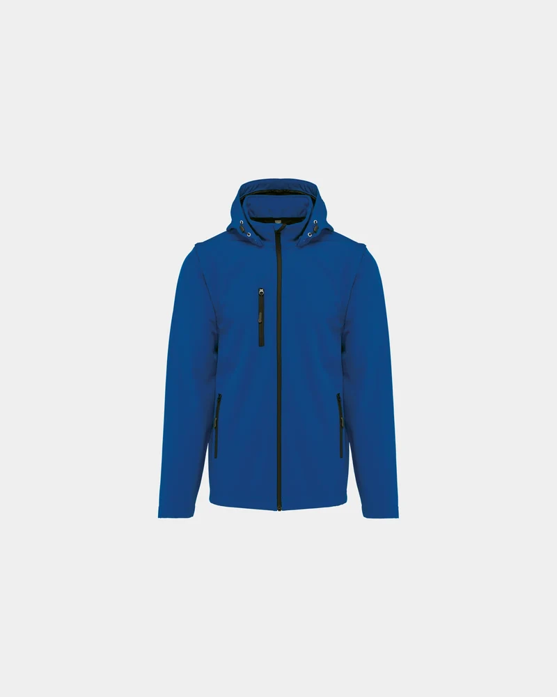 Softshelljacke 3-lagig abnehmbare Ärmel zum Personalisieren