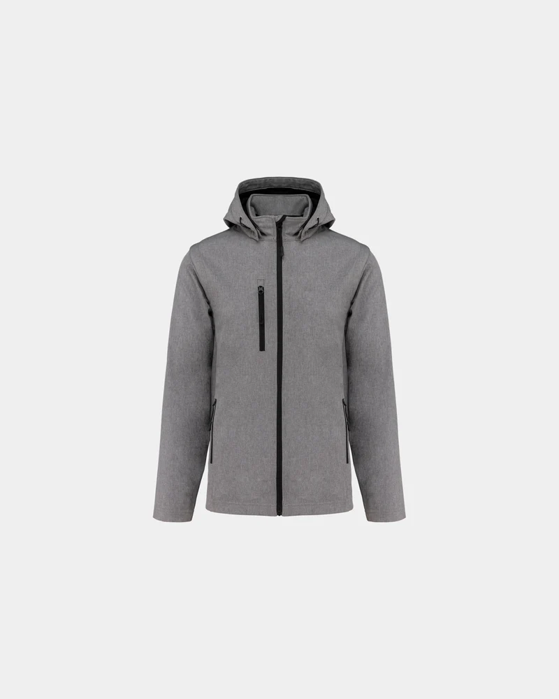 Softshelljacke 3-lagig abnehmbare Ärmel zum Personalisieren