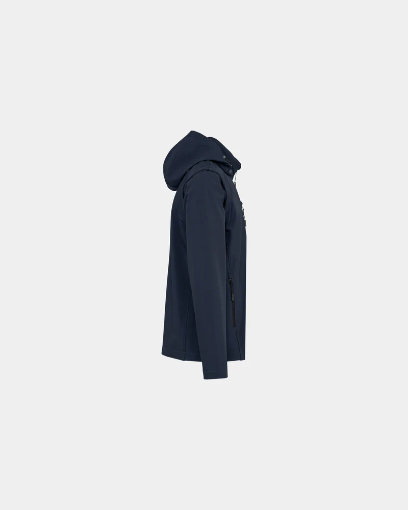 Softshelljacke 3-lagig abnehmbare Ärmel zum Personalisieren