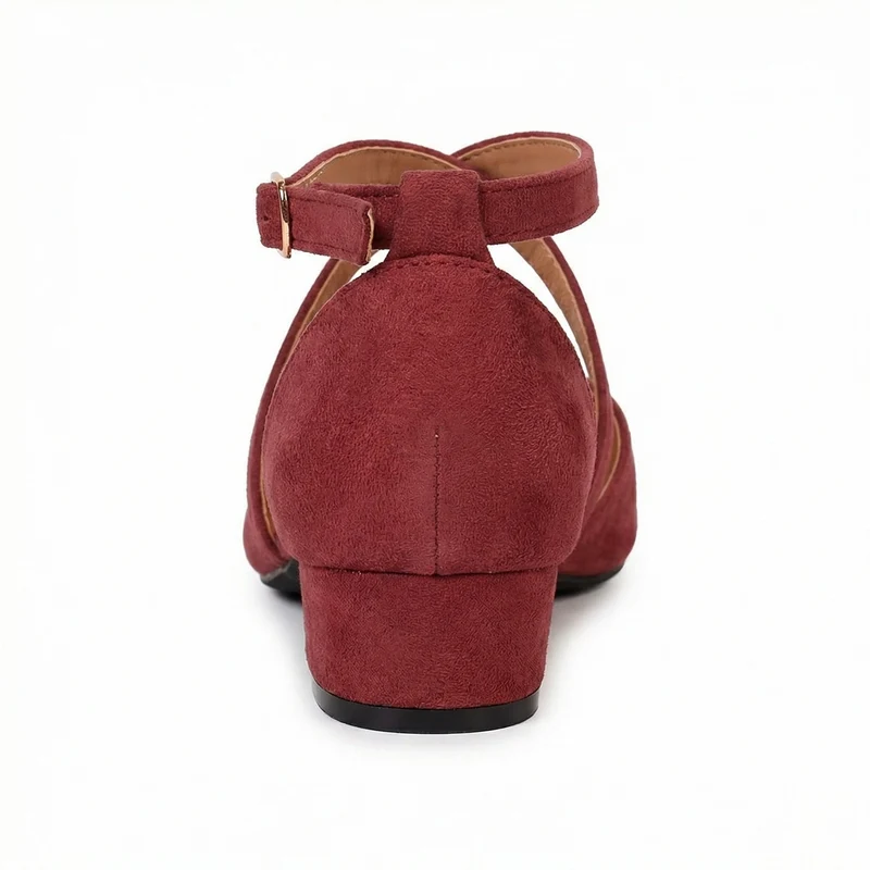 Drune | Modische Flache Sandalen mit Spitzer Spitze