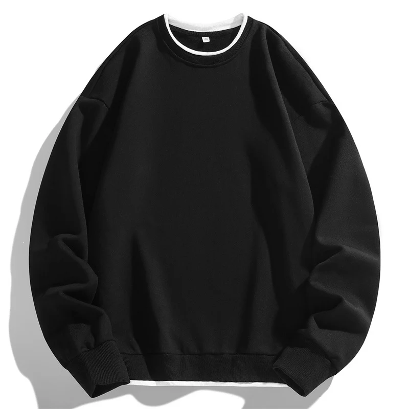 Herren Bequemer Oversized Sweatshirt Drune