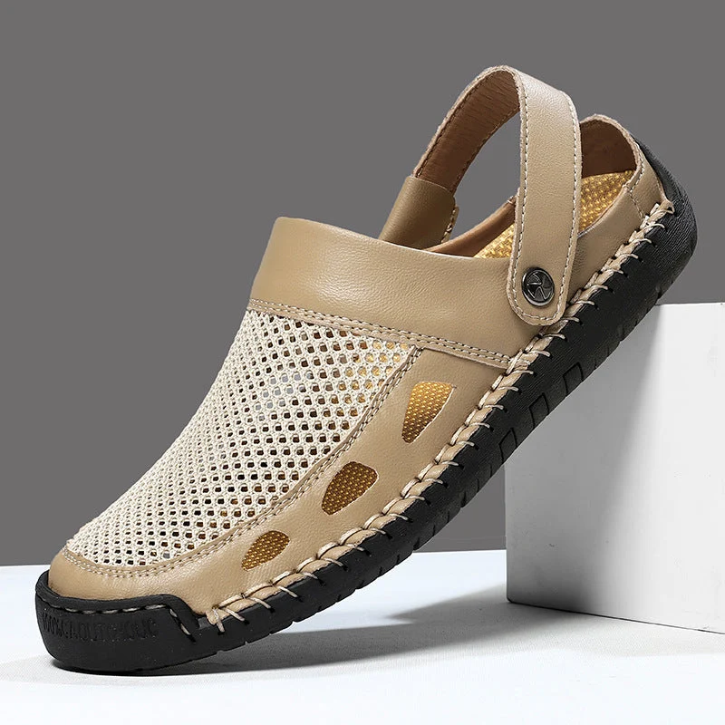 Herren Atmungsaktive Freizeitsandalen mit flexibler Sohle Drune