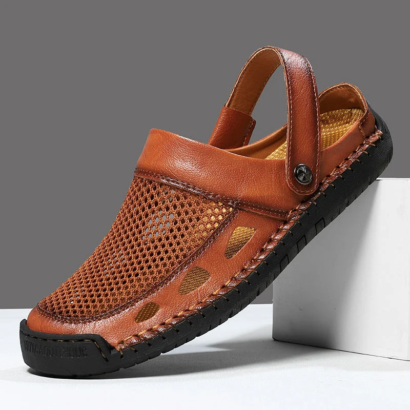 Herren Atmungsaktive Freizeitsandalen mit flexibler Sohle Drune