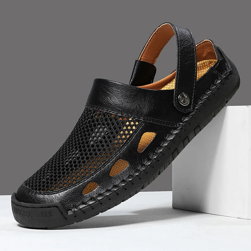 Herren Atmungsaktive Freizeitsandalen mit flexibler Sohle Drune