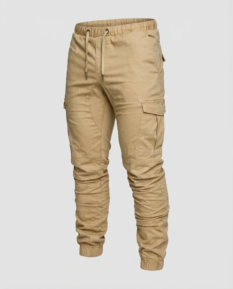Herren Cargo Jogginghose Tailliert