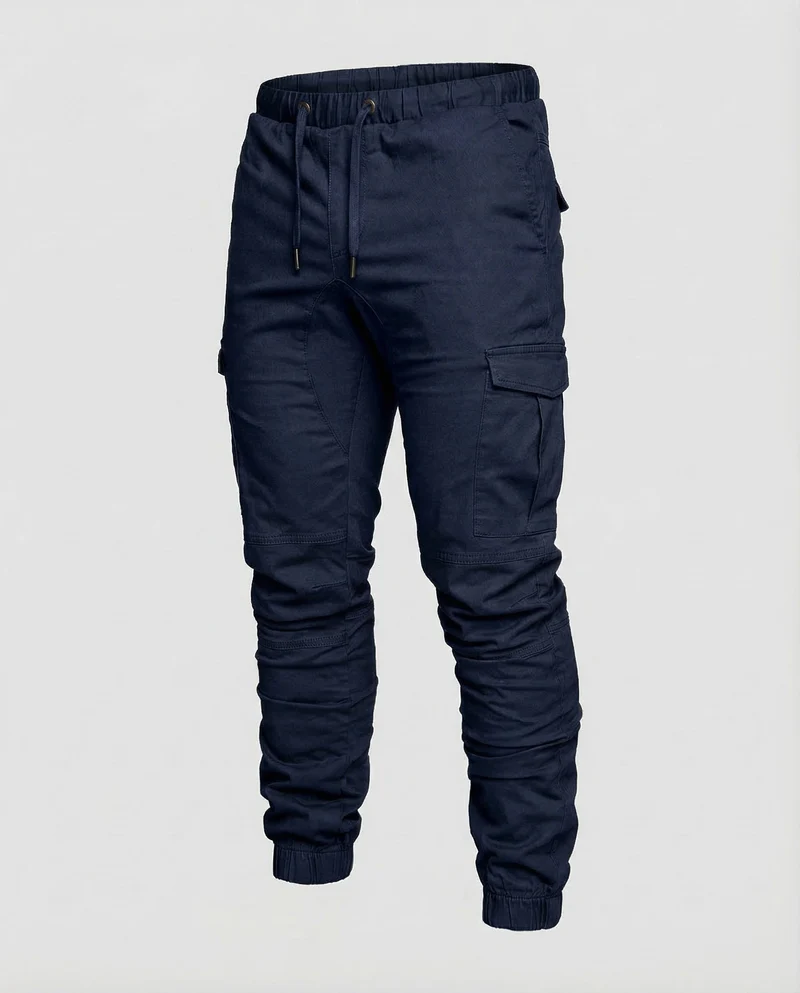 Herren Cargo Jogginghose Tailliert