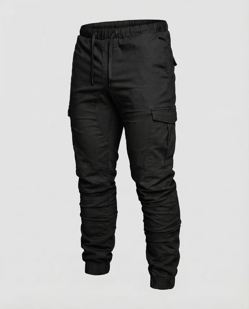 Herren Cargo Jogginghose Tailliert