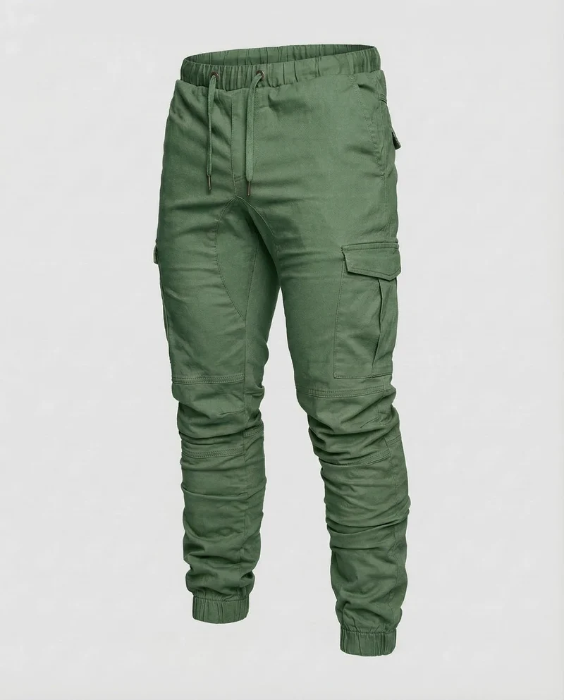Herren Cargo Jogginghose Tailliert