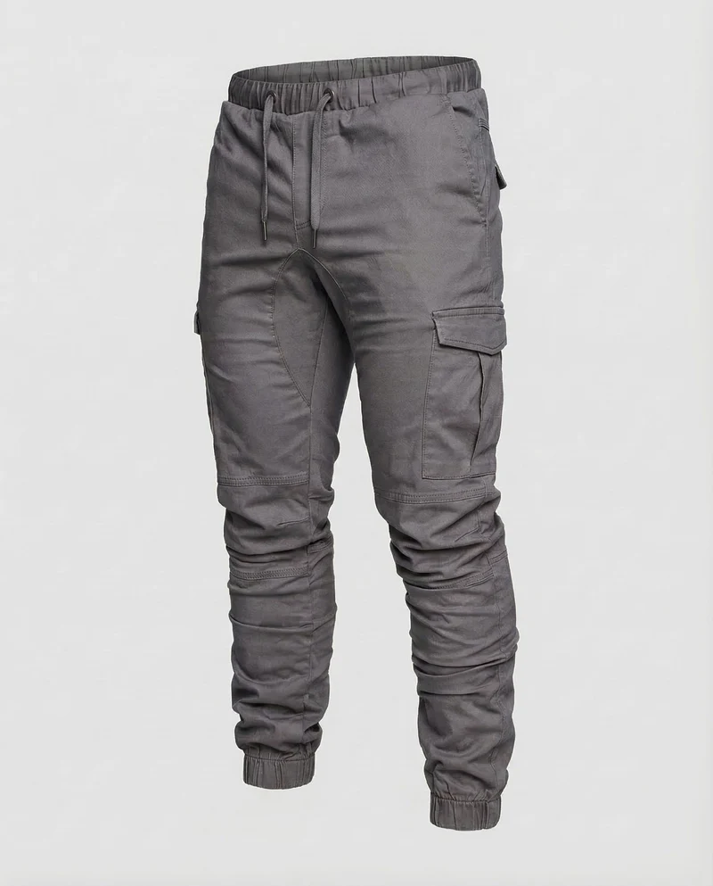 Herren Cargo Jogginghose Tailliert