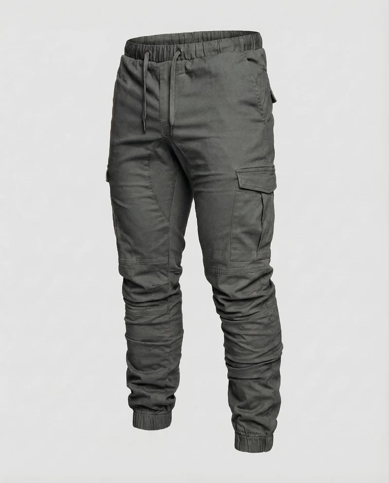 Herren Cargo Jogginghose Tailliert