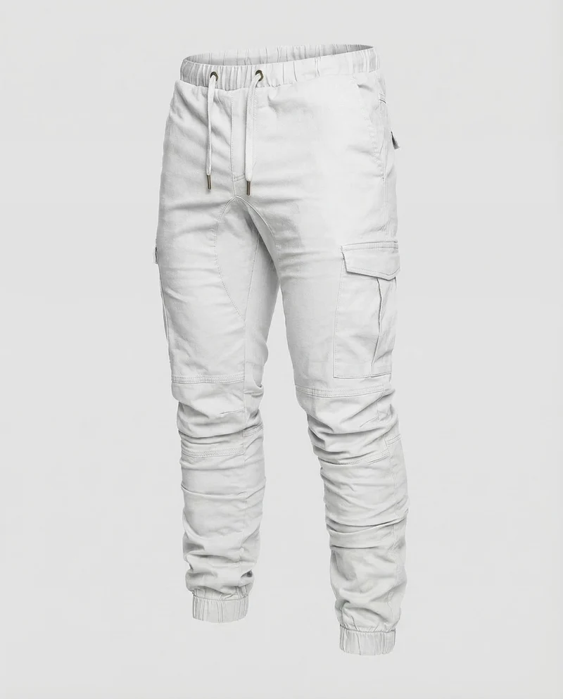 Herren Cargo Jogginghose Tailliert