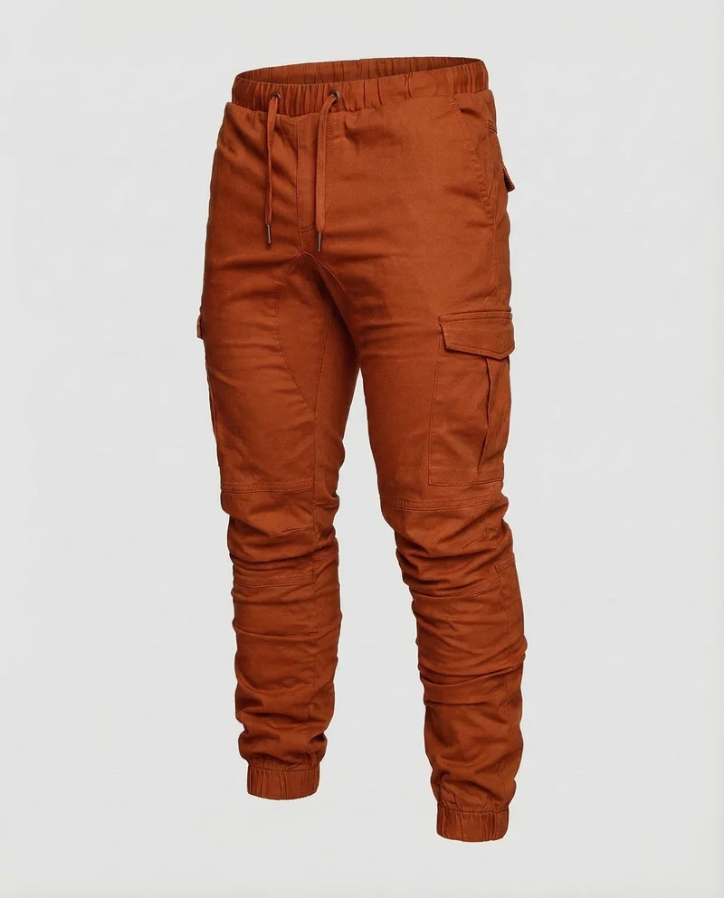 Herren Cargo Jogginghose Tailliert