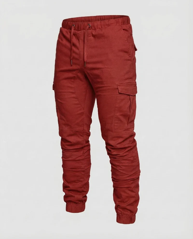 Herren Cargo Jogginghose Tailliert
