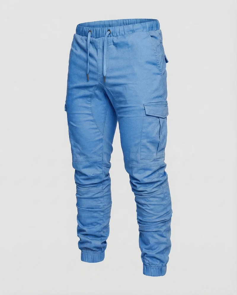 Herren Cargo Jogginghose Tailliert
