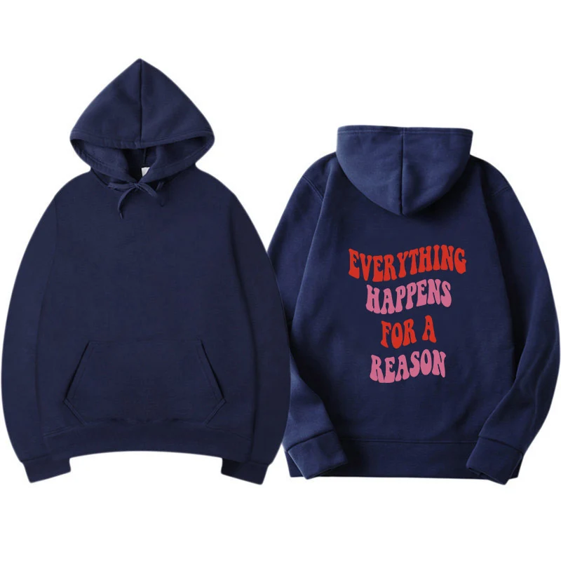 Damen Kapuzenpullover mit einzigartigem motivierendem Schriftzug und komfortablem Schnitt Drune
