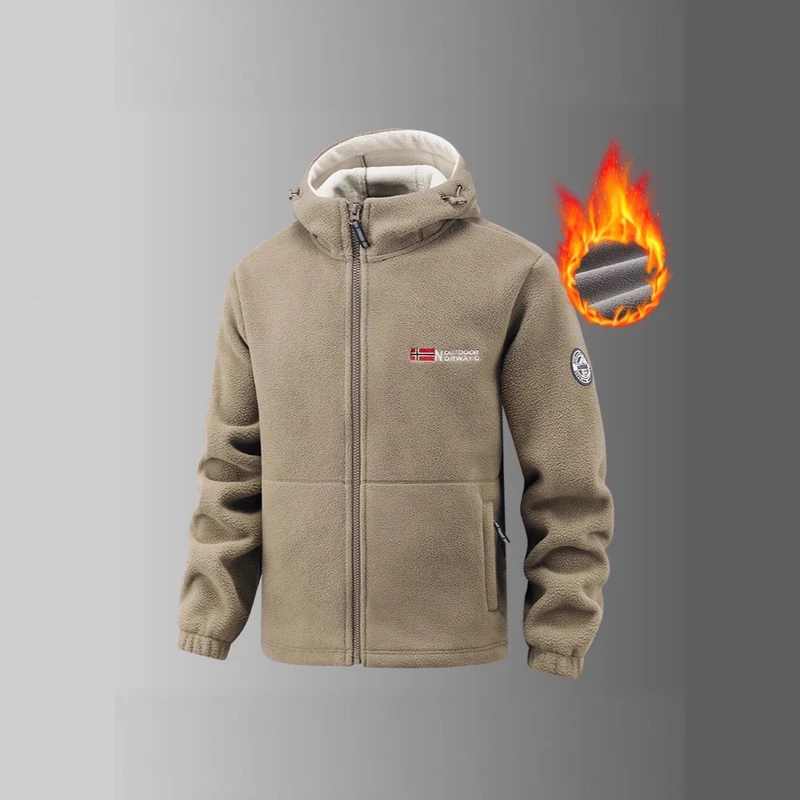 Damen Fleecejacke und Jogginghose Set Drune