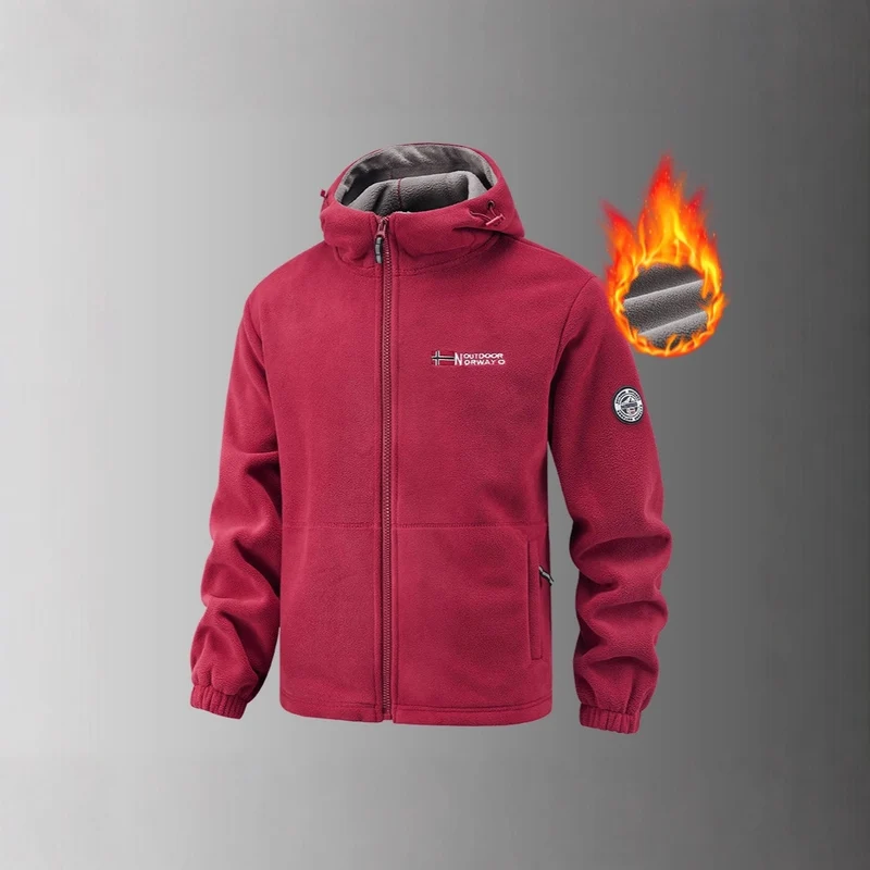 Damen Fleecejacke und Jogginghose Set Drune