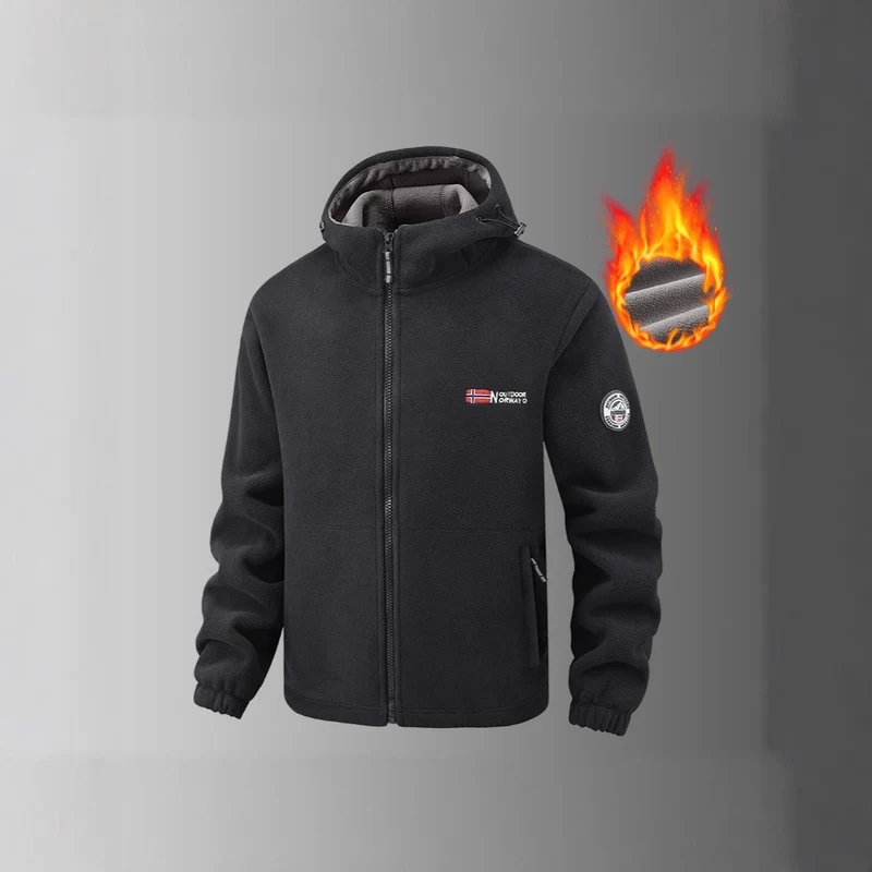 Damen Fleecejacke und Jogginghose Set Drune