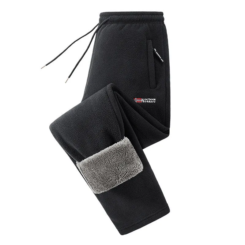 Damen Fleecejacke und Jogginghose Set Drune
