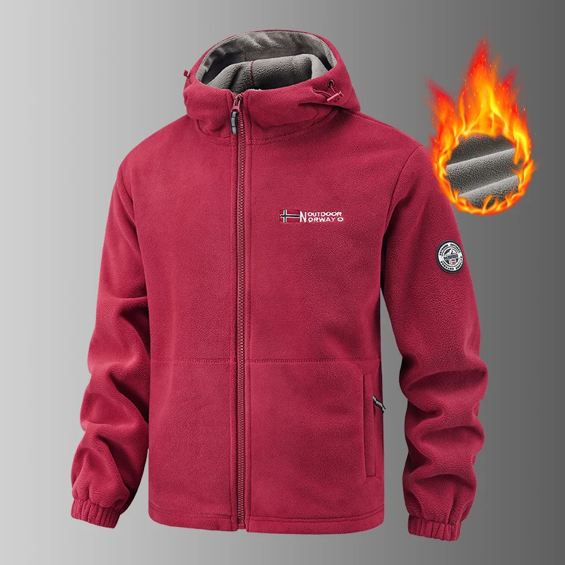 Damen Fleecejacke und Jogginghose Set Drune