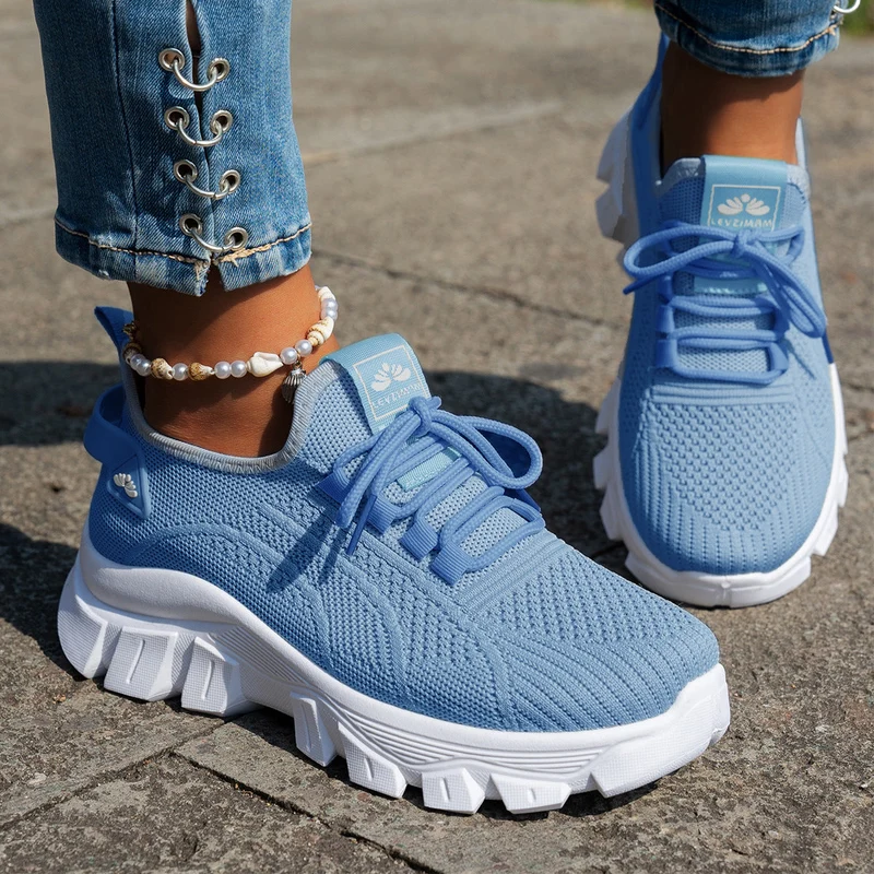 Damen Hochwertige Freizeitschuhe mit dämpfender Sohle Drune