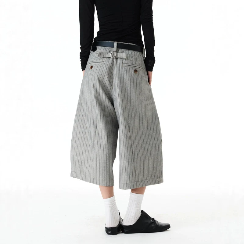 Damen Weitgeschnittene Streifenhose Drune