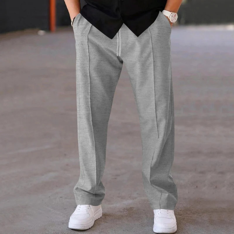 Herren Bequeme Sweatpants mit eleganter Optik und seitlichen Eingrifftaschen Drune
