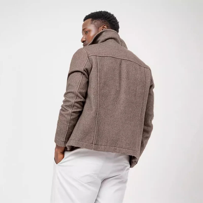 Herren Übergangsjacke im modernen Denim-Stil Drune