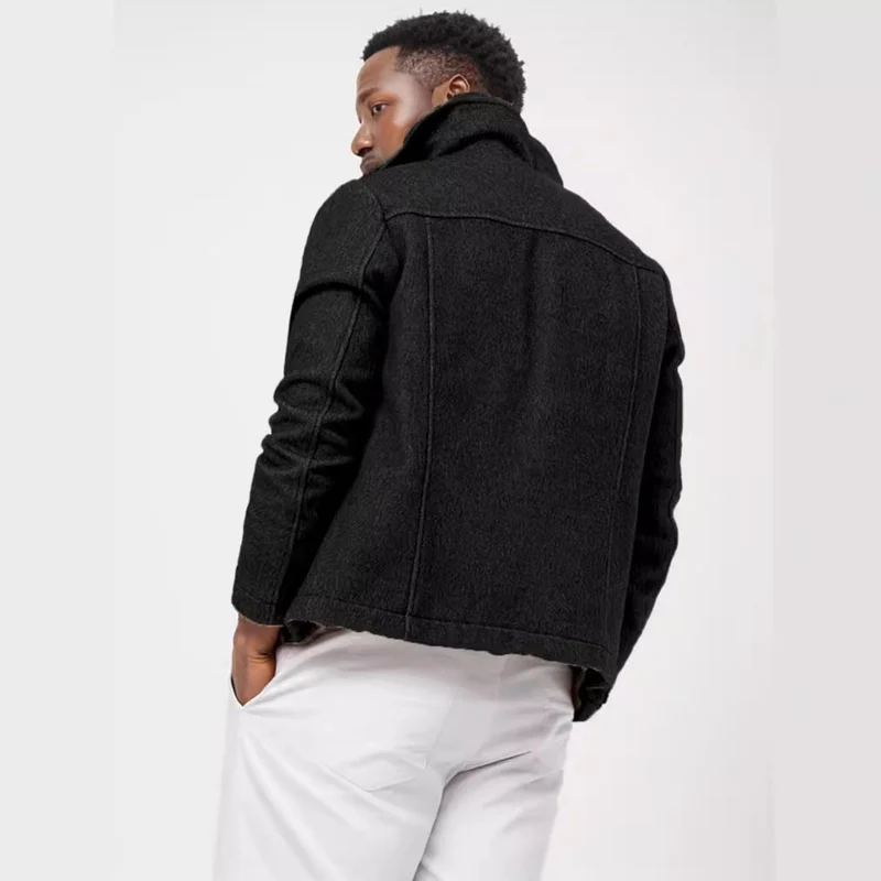 Herren Übergangsjacke im modernen Denim-Stil Drune