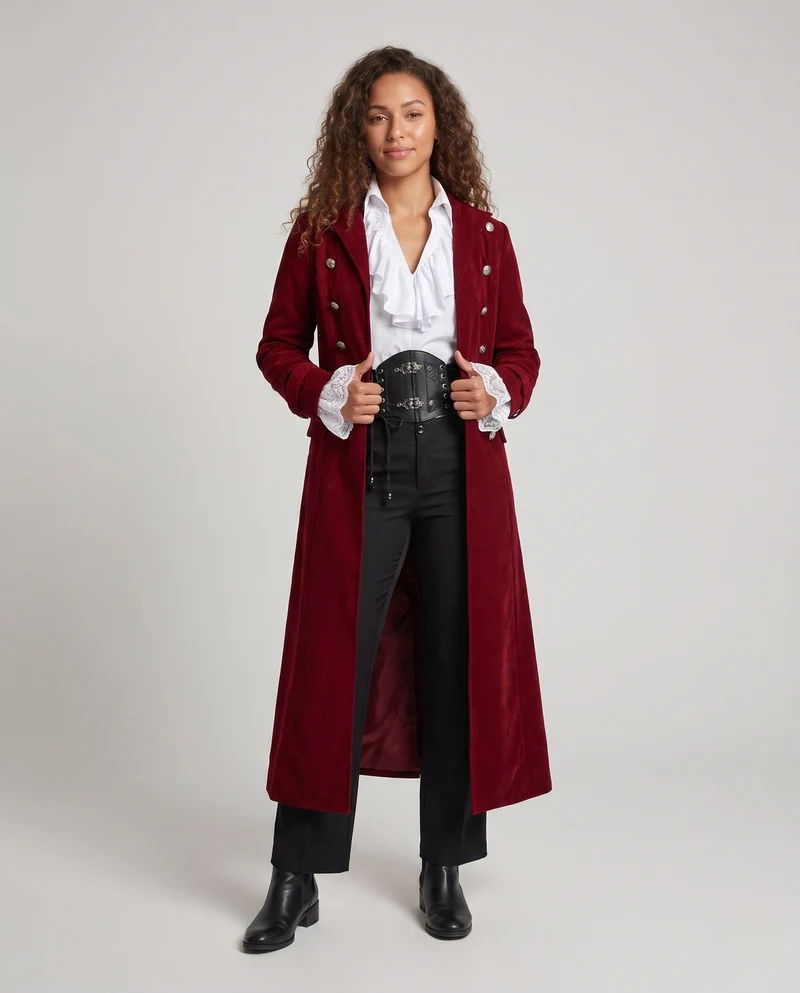 Damen elegante Rüschbluse mit fein gearbeiteten Ärmelbündchen Drune