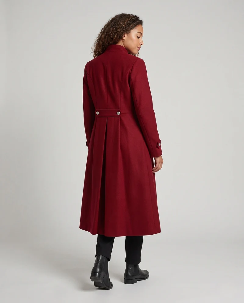 Damen elegante Rüschbluse mit fein gearbeiteten Ärmelbündchen Drune
